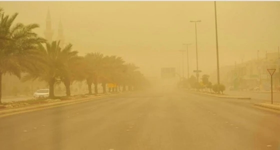 رياح مثيرة للأتربة على الشرقية