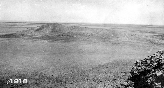بالصور.. إطلالة نادرة من جبل أبو مخروق "حي الملز" حاليا عام 1918