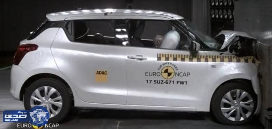 بالفيديو..  اختبار تصادم سوزوكي سويفت 2017