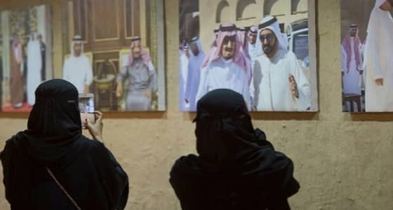 بالصور.. جناح دولة الإمارات في الجنادرية يشهد إقبالًا جماهيريًا