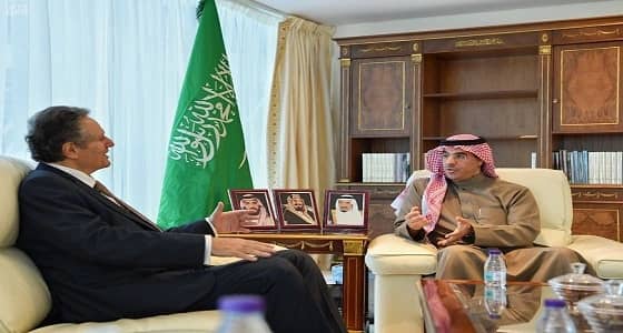 وزير الثقافة والإعلام يستقبل سفيري اليونان وإسبانيا