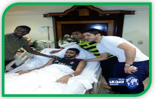 خروج الجيزاوي من المستشفى ، وحجرته تستقبل مسئولي ولاعبي الأهلي