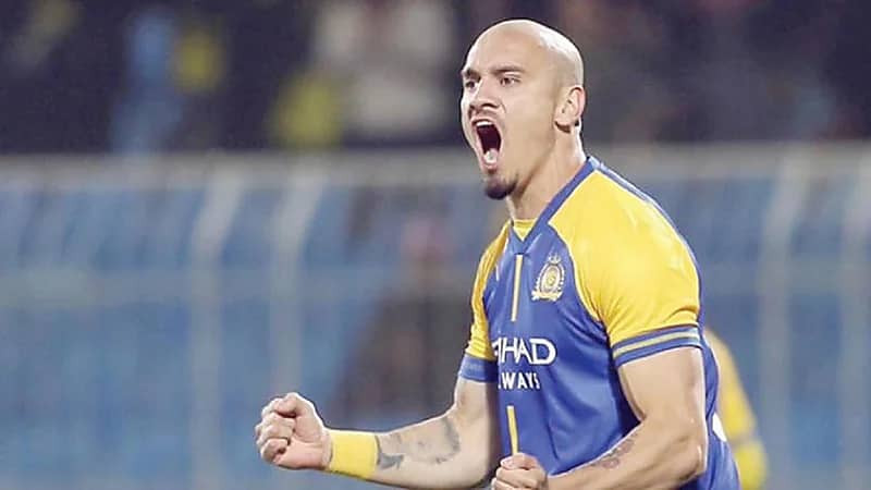 نادي النصر يستقر على رحيل المدافع البرازيلي " مايكون "