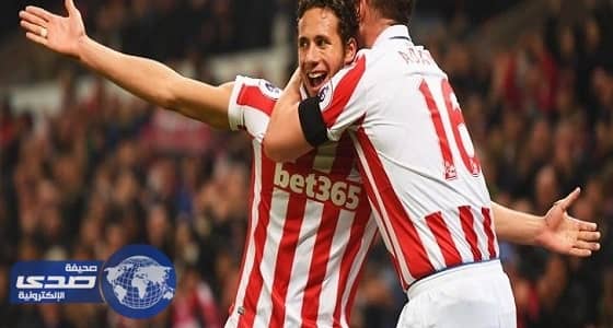 ستوك سيتي يوقف انتصارات مانشستر يونايتد في الدوري الإنجليزي