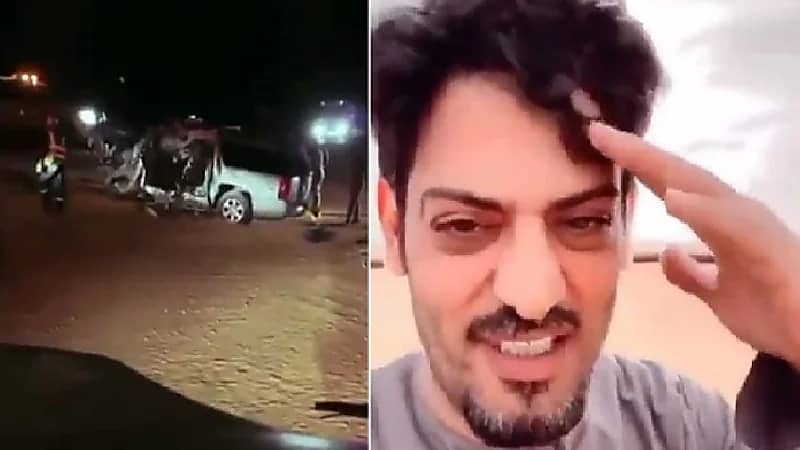 تفاصيل اللحظات الأخير للراحل "الشمري" مع أولاده قبل حادث التصادم