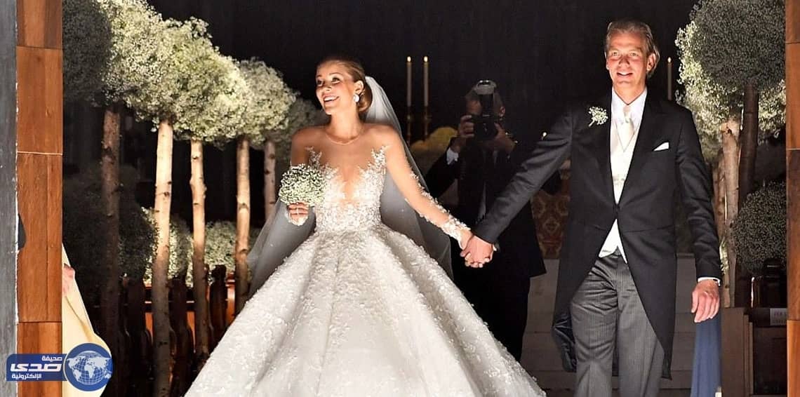 بالصور.. زفاف أسطوري لوريثة إمبراطورية سواروفسكي للأحجار الكريمة