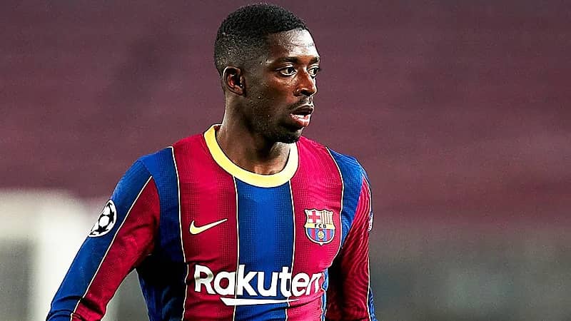 برشلونة يرغب في تجديد عقد "ديمبيلي" لفترة أطول