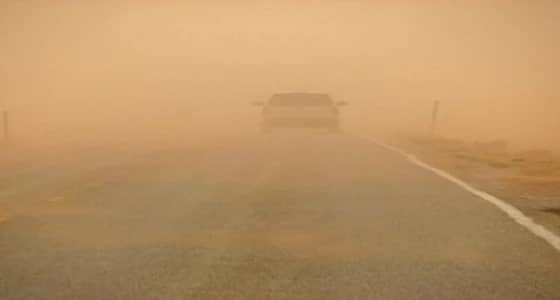 الأرصاد: استمرار الرياح المثيرة للأتربة على منطقتين اليوم
