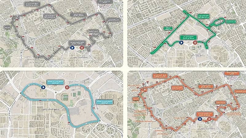إغلاق الطرق المحيطة بـ "مارثون الرياض" غدًا