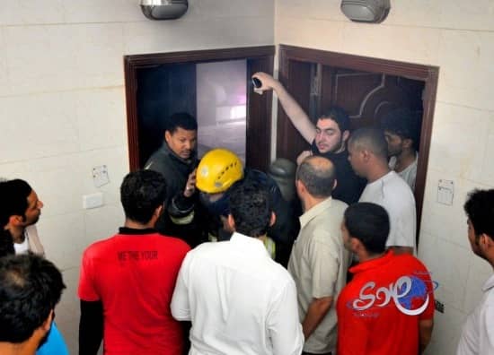 مصرع طفله في حريق شقة الوزيرية جنوب جده