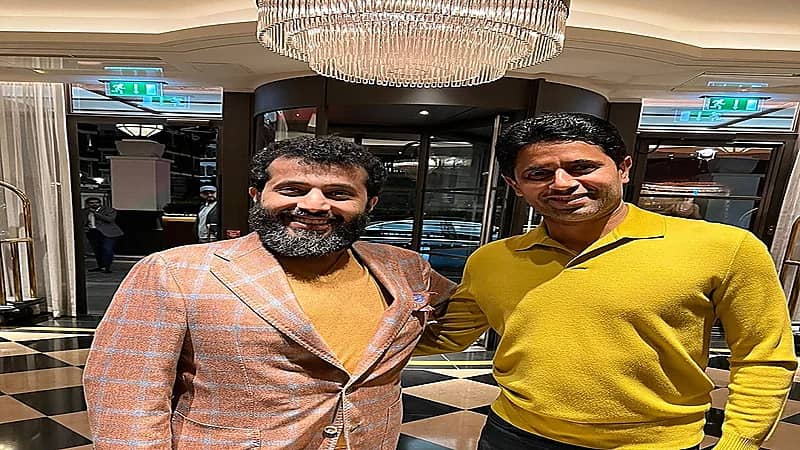 تركي آل الشيخ مع ناصر الخليفي: الله يوفق الشقيقة قطر في كأس العالم