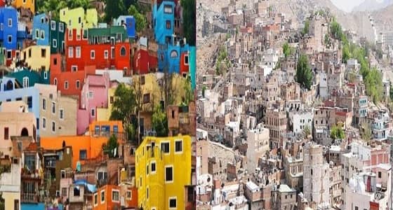 بعد توجيهات الحكومة بإزالة التلوث البصري..حقيقة المنازل الملونة بـ " النكاسة "