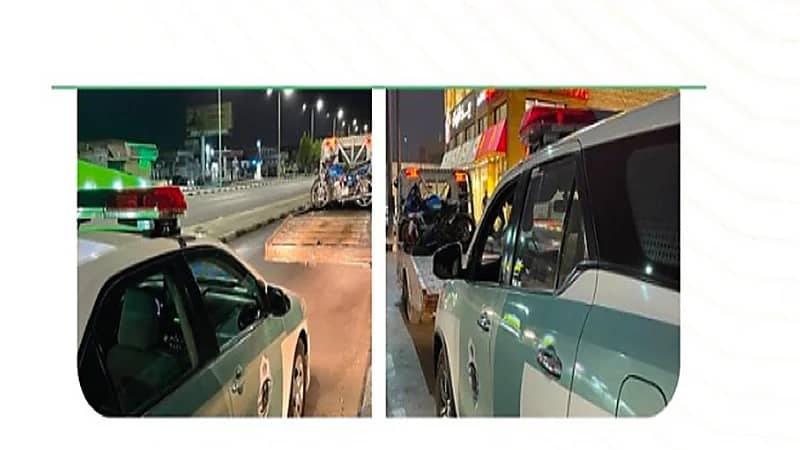 المرور يضبط 449 دراجة آلية مخالفة