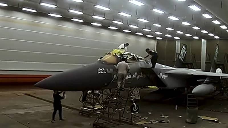 بالفيديو .. طائرات القوات الجوية تستعد لتزيين سماء 14 مدينة احتفاءً باليوم الوطني