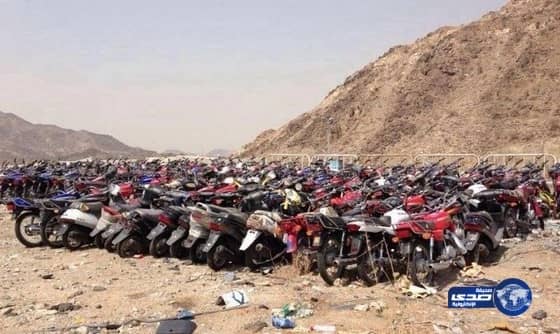 مرور العاصمة المقدسة يضبط 385 دراجة نارية مخالفة