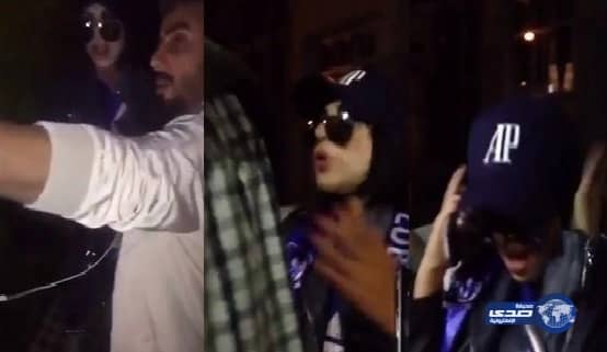 بالفيديو والصور: خشية من التحرش ..مغادرة "حليمة بولند " مباراة الأهلى والهلال بلندن