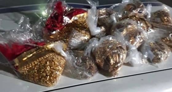 بالصور.. ضبط يمني بحوزته 6 كيلو ذهب وآلاف الريالات على طريق الساحل