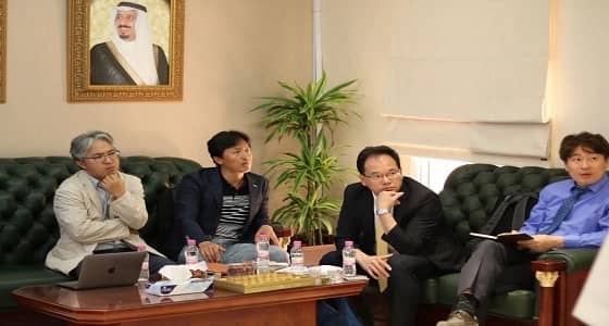 وفد كوري يزور بلدية الروضة بالرياض للاطلاع على سير العمل بالمنطقة