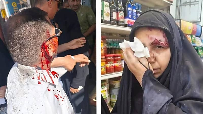 اعتداءات وإطلاق نار على المعلمين أثناء احتجاجات في العراق .. فيديو وصور