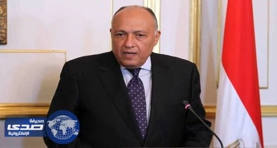 وزير الخارجية المصري: لن نتهاون ولا بد من الحسم مع الإرهاب