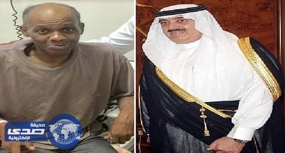 " إدريس " يشكر " الأمير متعب بن عبدالله " لمتابعته لوضعه الصحي