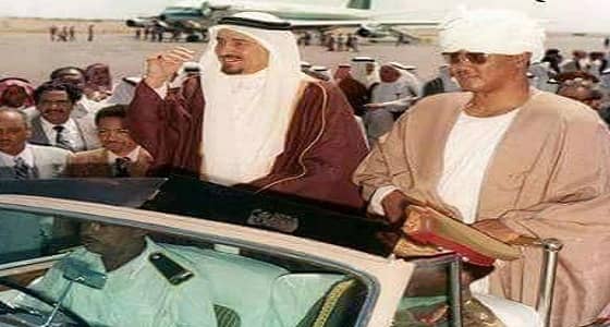 صور نادرة لزيارة الملك خالد للخرطوم قبل 45 عام