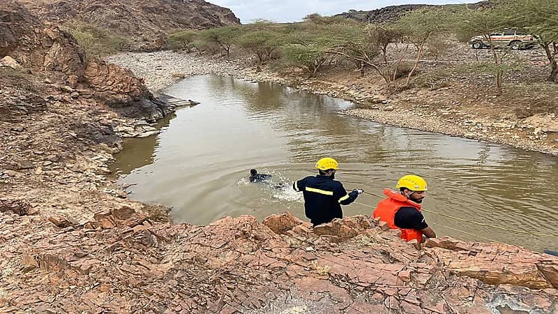 غرق طفلة في مجرى وادي الغرس