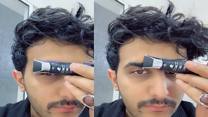 تيك توكر يشارك في تحدي غريب لإزالة الحواجب بالكامل.. فيديو