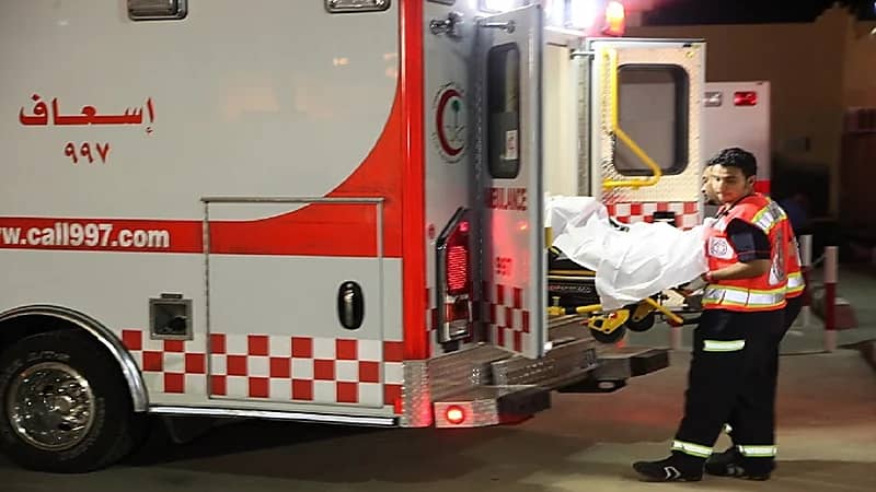 انقلاب حافلة طالبات ببريدة يسفر عن وفاة طالبة وإصابة أخريات