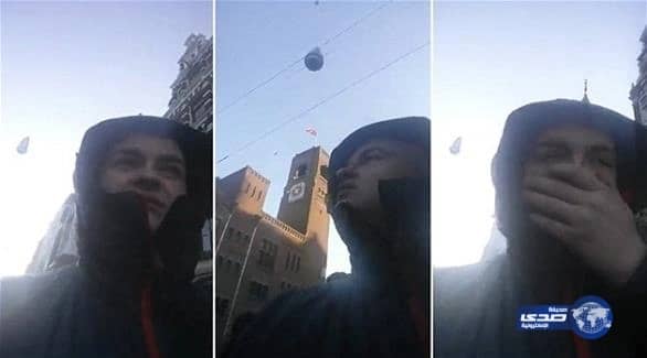 شاهد.. لحظة هطول أمطار متوسطة على القريات