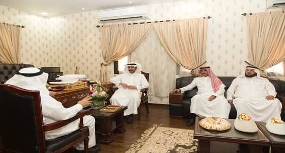 بالصور.. " الشدي " يباشر مهام عمله مديرا عاما للإدارة العامة للمجاهدين