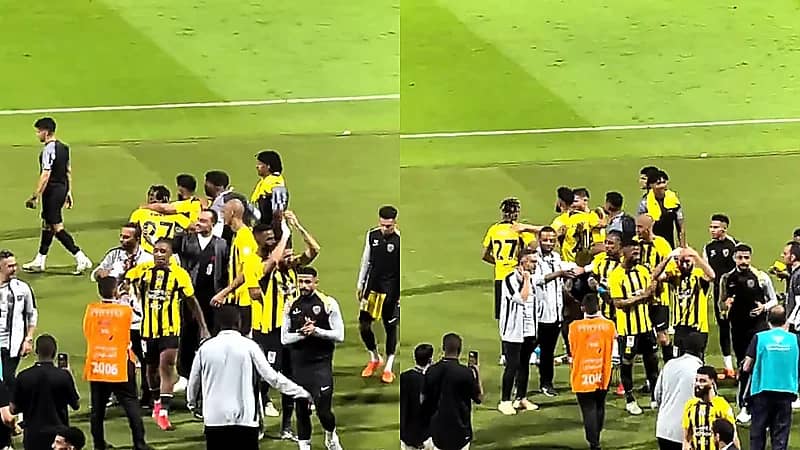 جماهير الاتحاد تهتف لبيرجوين تقديرًا لوفائه بعد وفاة جدته .. فيديو