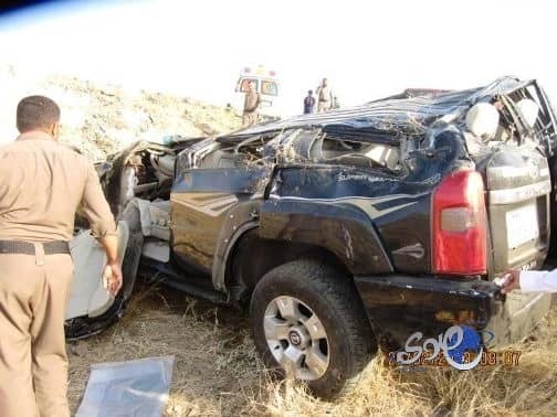 سقوط سيارة في منحدر ووفاة قائدها بالباحه