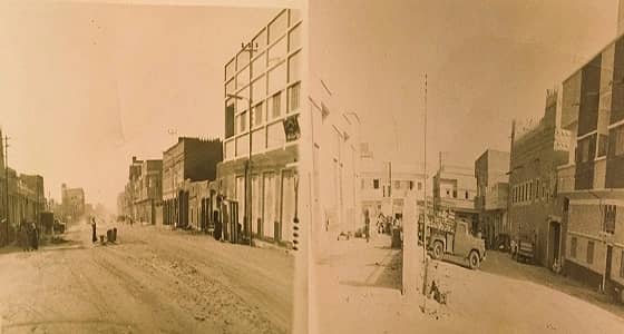 صورتان لمدينة البريدة ترجع لفترة الثمانينات الهجرية