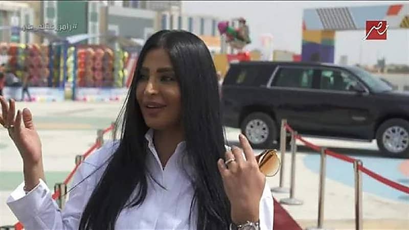 شاهد.. رد فعل غير متوقع من ريم عبدالله بعد رؤية رامز جلال