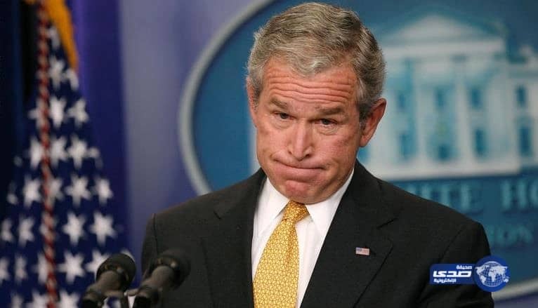 جورج بوش يعرب عن قلقه  من  كونه آخر رئيس جمهوري أمريكي