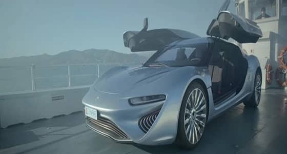 شاهد أول سيارة مرخصة تعمل بماء البحر بدل الوقود