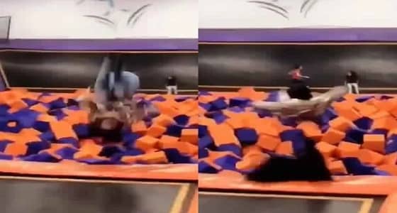 بالفيديو.. شعر مستعار يضع سيدة في موقف محرج