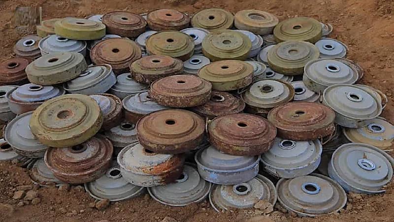 مسام: انتزاع 2620 لغماً في أسبوع زرعها الحوثي باليمن