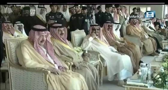 بالفيديو.. الشاعر محمد بن فطيس يلقي قصيدة أمام خادم الحرمين