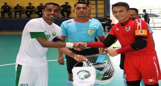 أخضر الصالات يحقق فوزا ساحقا على كونتان الماليزي