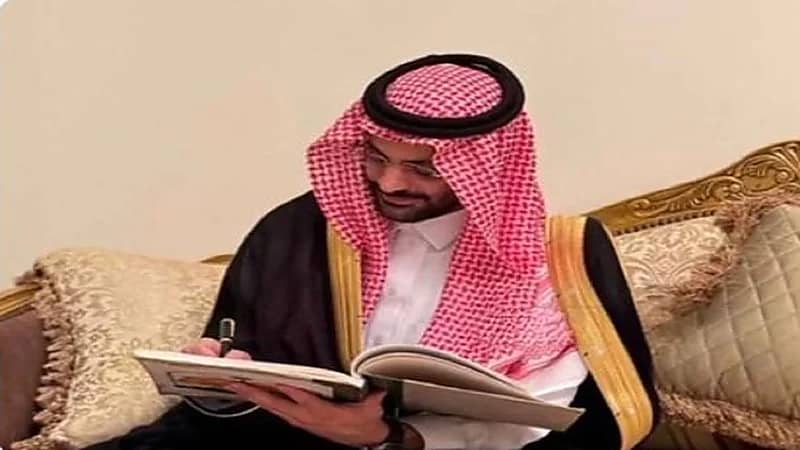 الأمير مشاري بن فهد يحتفل بعقد قرانه