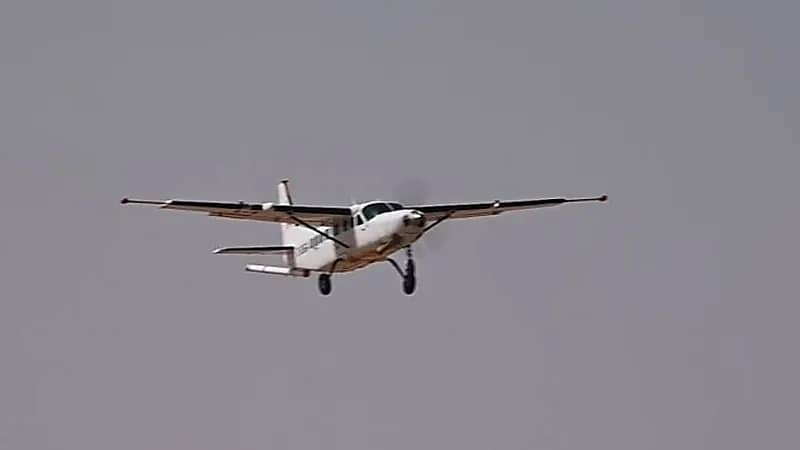 تحطيم طائرة خفيفة ووفاة قائدها بعد إقلاعها من مطار الثمامة في الرياض