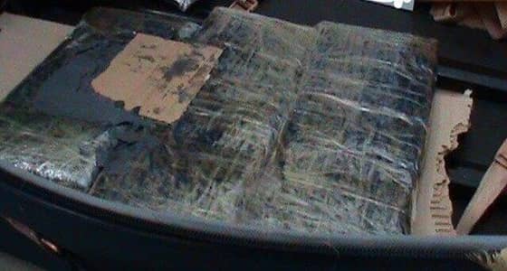 جمرك الوديعة يحبط تهريب أكثر من 51 كيلو جراما من مادة الحشيش