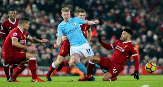 ليفربول ومانشستر سيتي يصارعان لحصد لقب الدوري الإنجليزي