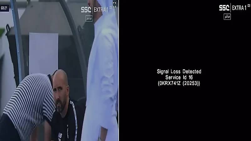 انقطاع البث أثناء مباراة السد القطري والوداد المغربي.. فيديو