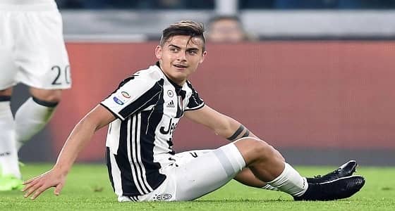ديبالا يغيب عن يوفنتوس لمدة شهر