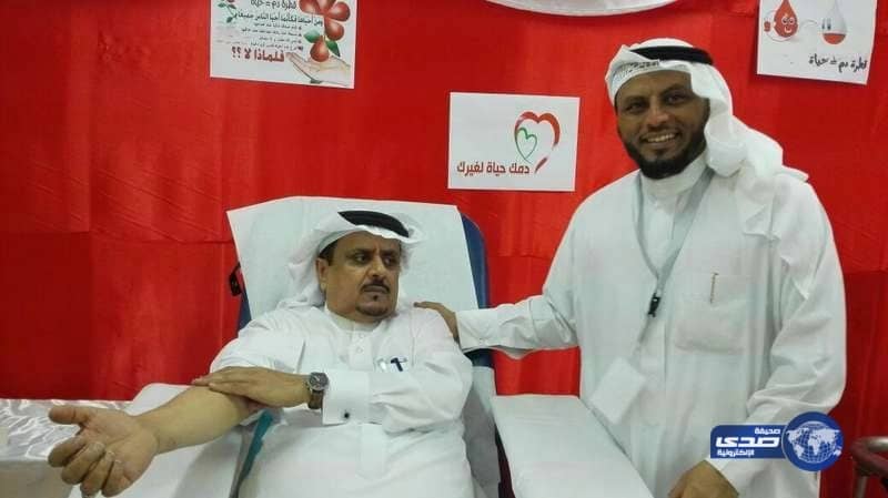 بالصور ..  حملة للتبرع بالدم لصالح الجنود المرابطين بالحد الجنوبي فى الطائف