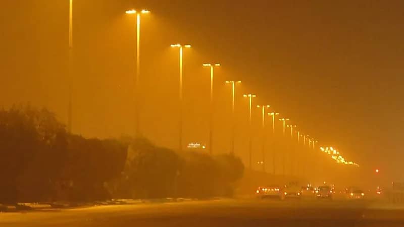 تنبيه لمستخدمي الطرق بالرياض