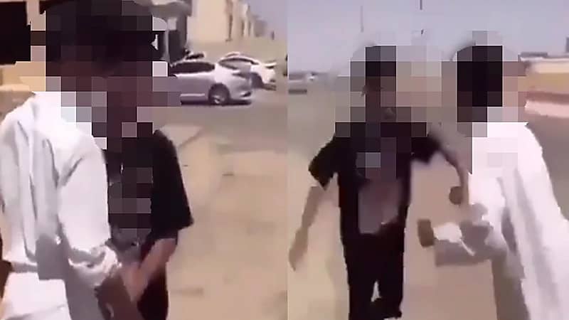 فيديو..شبان يستفردون بآخر ويعتدون عليه و"العنف الأسري" يتفاعل